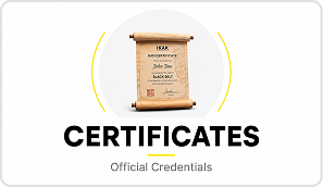 Certificates