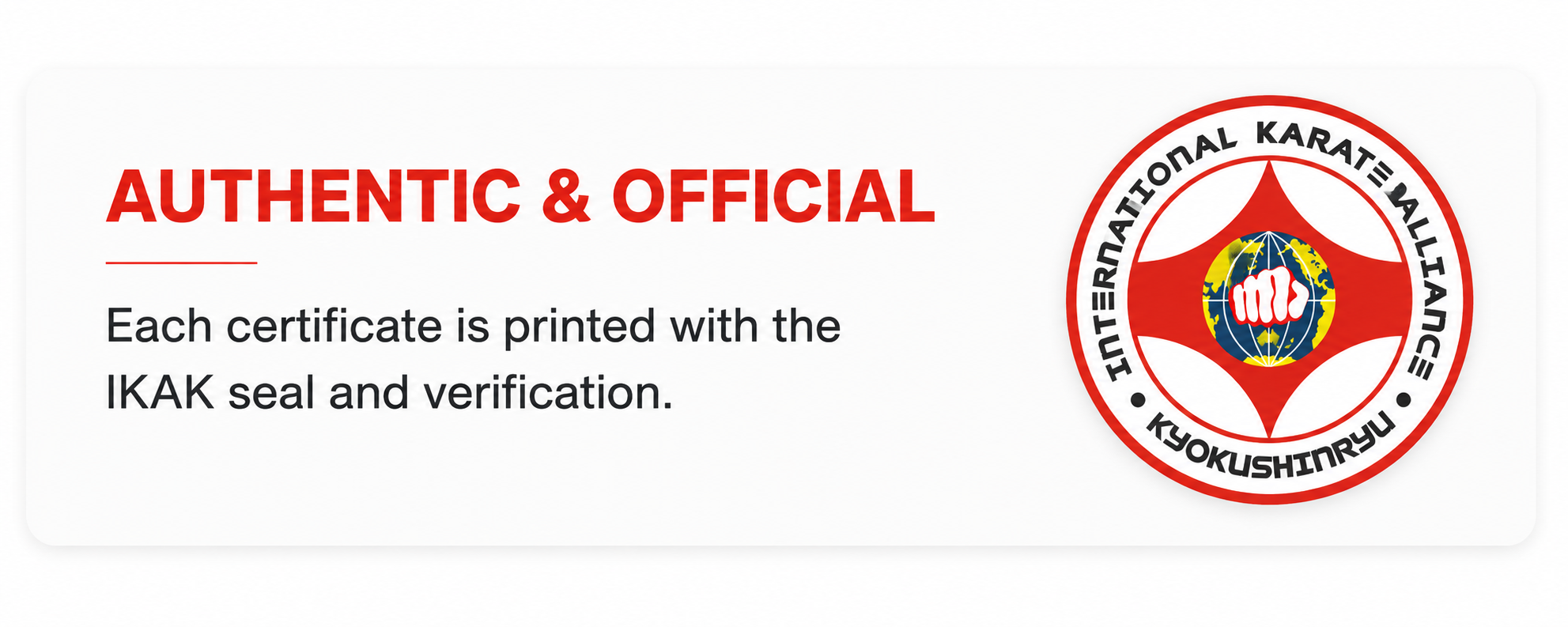 Authentic & Official