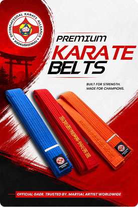 Kyokushin White Belt - Beginner 350cm x 4.5cm