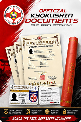 Junior Kyu Grade Achievement Certificate